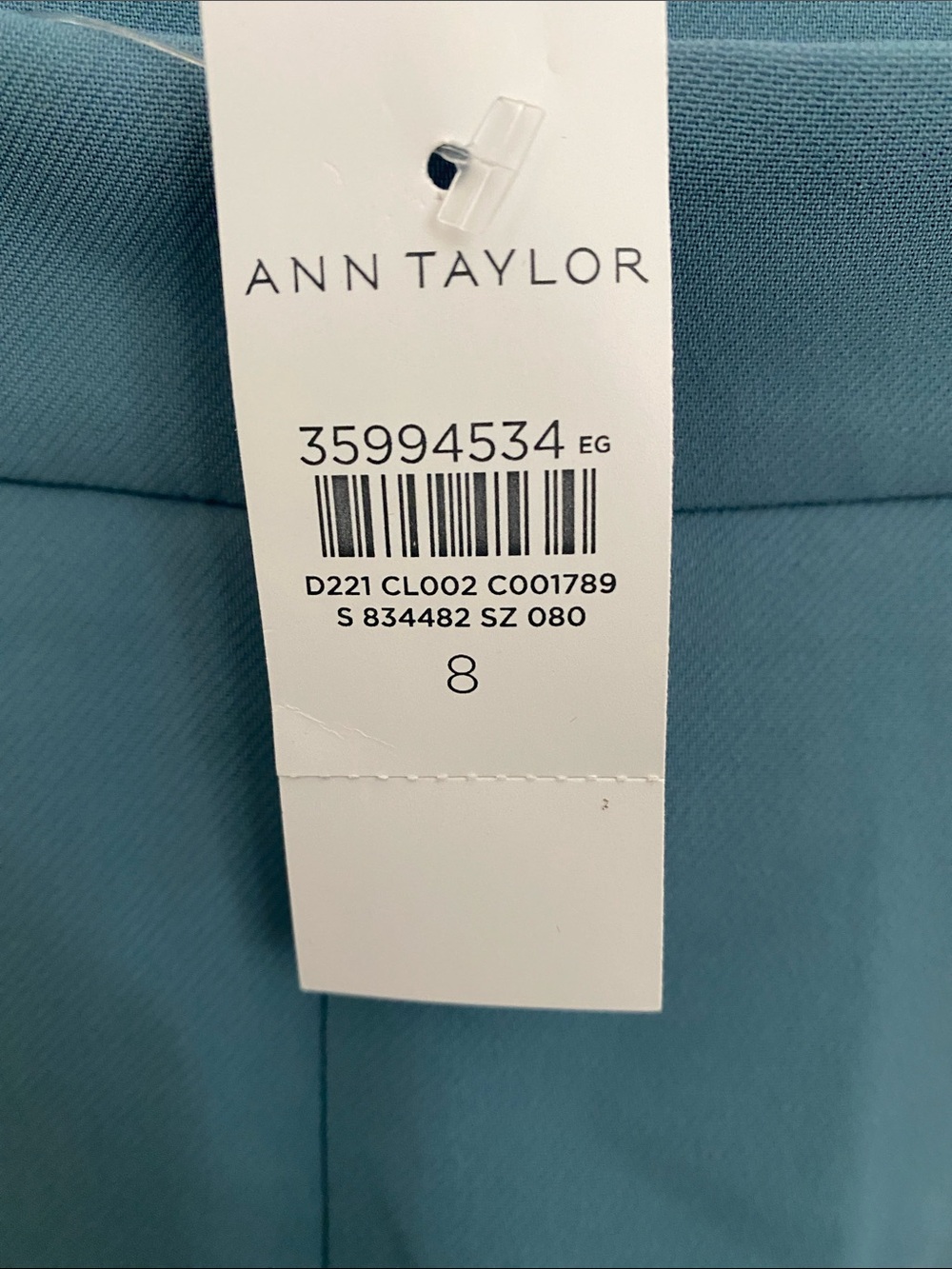 Ann Taylor Dusty Blue Pencil Skirt - Picture 2 of 3